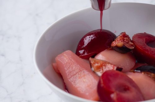 Poached Fruit