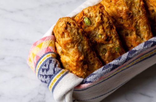 Savoury_Chorizo and Cotija Scone_Baked
